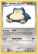 Ash's Snorlax