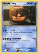 Pumpkin baby