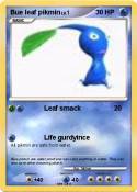 Bue leaf pikmin