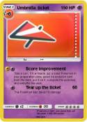 Umbrella ticket