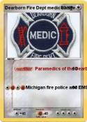 Dearborn Fire Dept medic badge Dearborn Fire