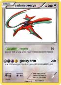 carbon deoxys