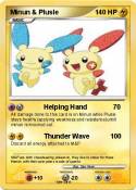 Minun & Plusle
