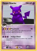 Purple Pikachu
