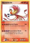 Sacred Ho-Oh Sacred Ho-Oh