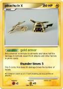 pikachu lv X 2