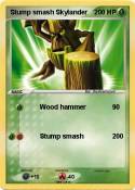 Stump smash Skylander Stump smash