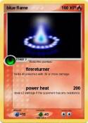 blue flame
