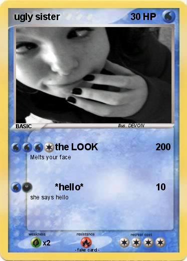 Pokemon ugly sister