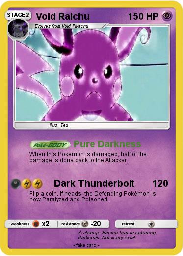 Pokemon Void Raichu