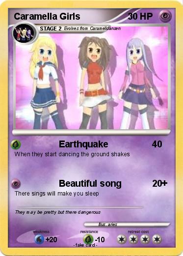 Pokemon Caramella Girls