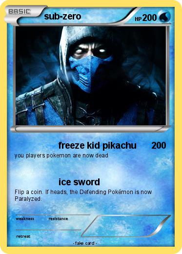 Pokemon sub-zero