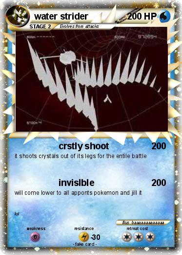 Pokemon water strider