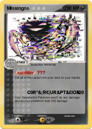 Pokemon Missingno