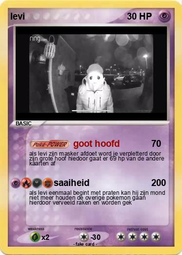 Pokemon levi Pokemon levi