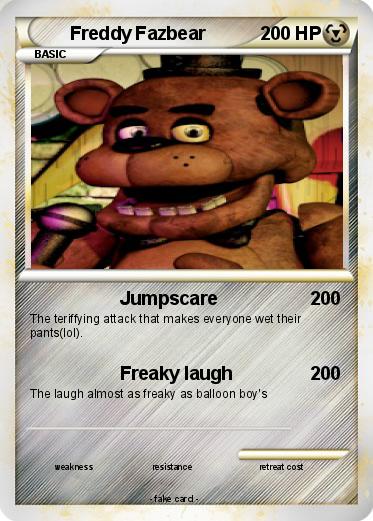 Pokemon Freddy Fazbear