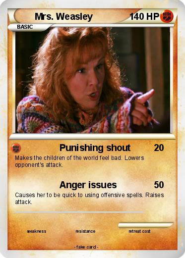 Pokemon Mrs. Weasley