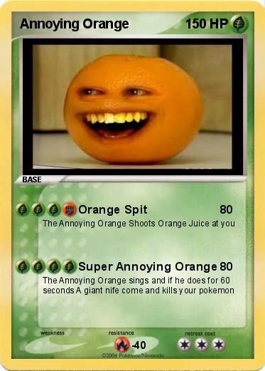 Pokemon Annoying Orange 