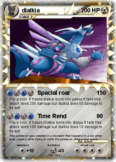 Pokemon dialkia