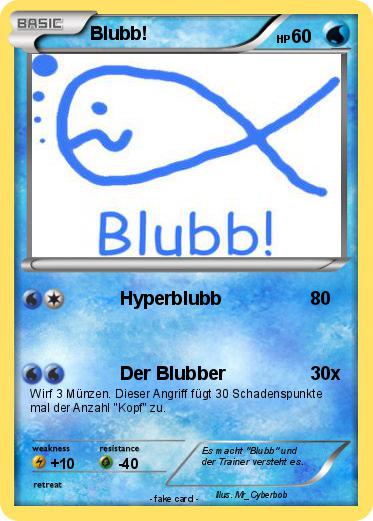Pokemon Blubb!