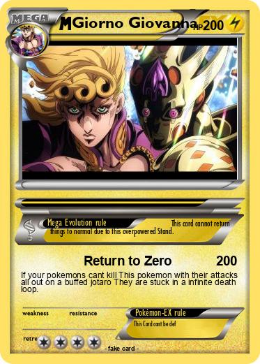 Pokemon Giorno Giovanna