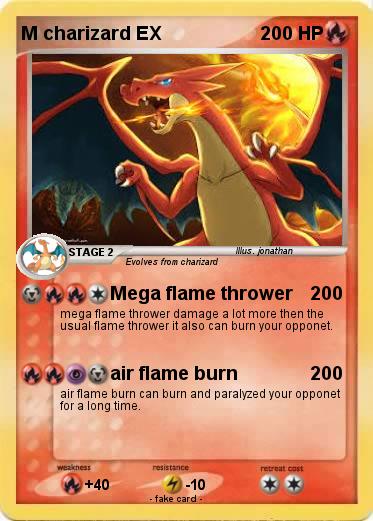 Pokemon M charizard EX