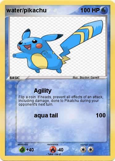 Pokemon water/pikachu
