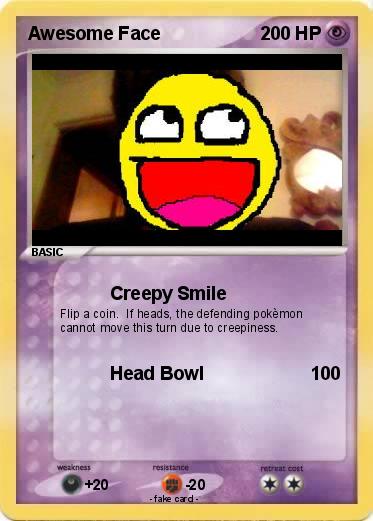 Pokemon Awesome Face
