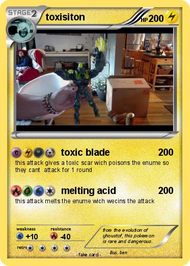 Pokemon toxisiton