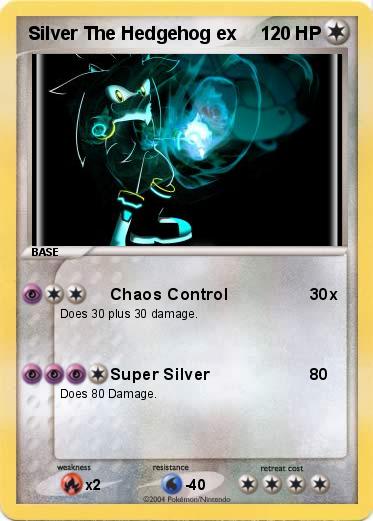 Pokemon Silver The Hedgehog ex