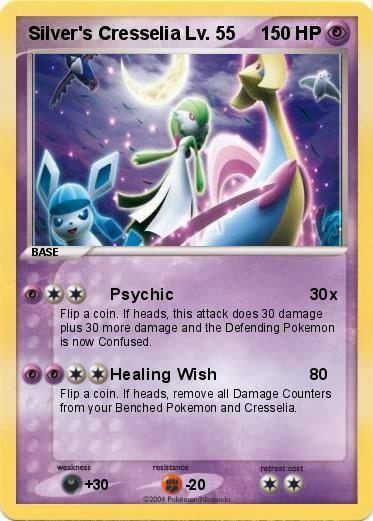 Pokemon Silver's Cresselia Lv. 55