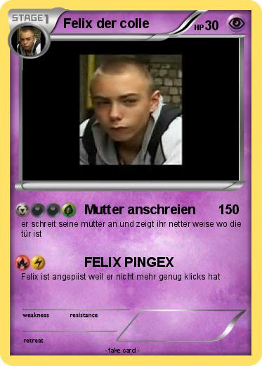 Pokemon Felix der colle