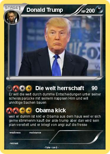 Pokemon Donald Trump