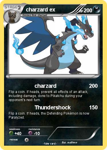 Pokemon charzard ex