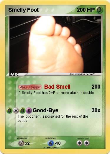Pokemon Smelly Foot