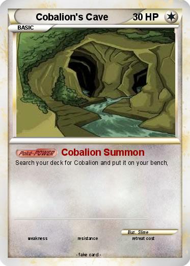 Pokemon Cobalion's Cave