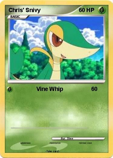Pokemon Chris' Snivy