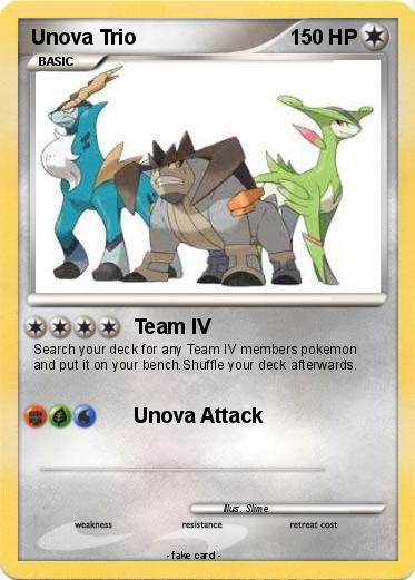Pokemon Unova Trio