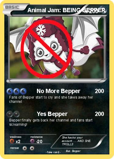 Pokemon Animal Jam: BEING BEPPER