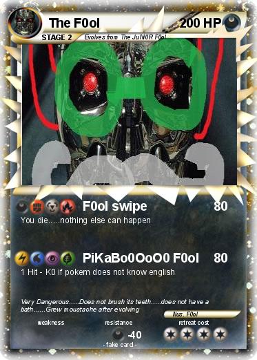 Pokemon The F0ol