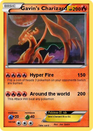 Pokemon Gavin's Charizard