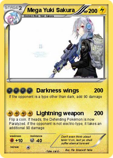 Pokemon Mega Yuki Sakura