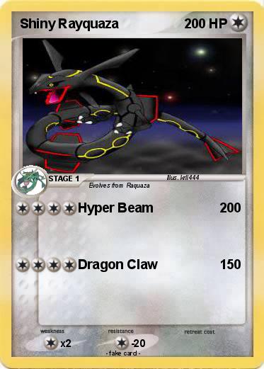 Pokemon Shiny Rayquaza
