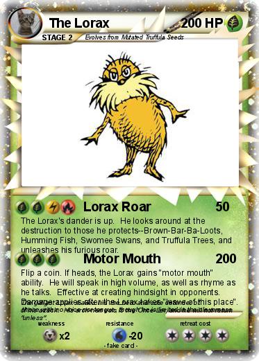 Pokemon The Lorax