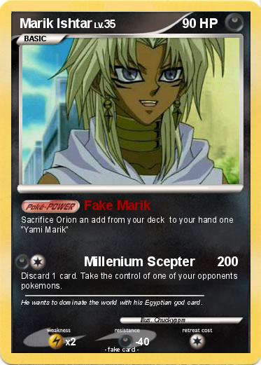 Pokemon Marik Ishtar
