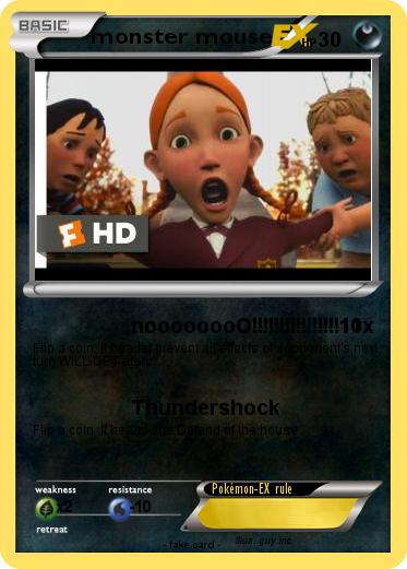 Pokemon monster mouse