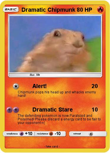 Pokemon Dramatic Chipmunk
