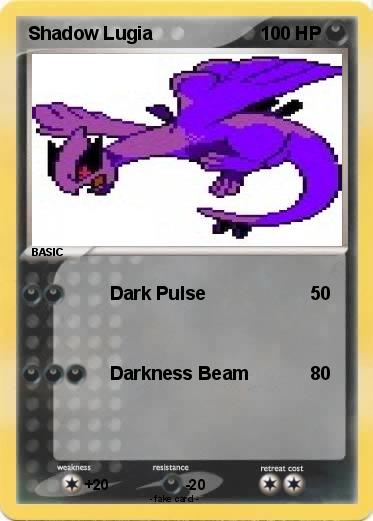 Pokemon Shadow Lugia