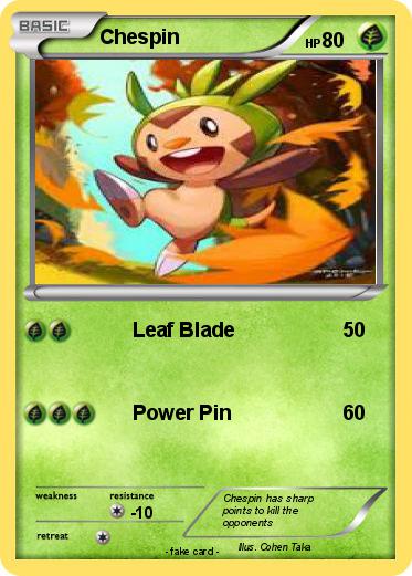 Pokemon Chespin