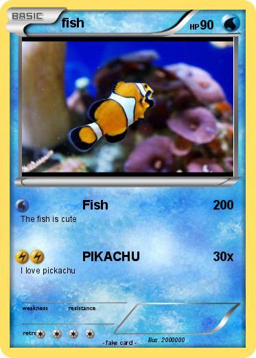 Pokemon fish